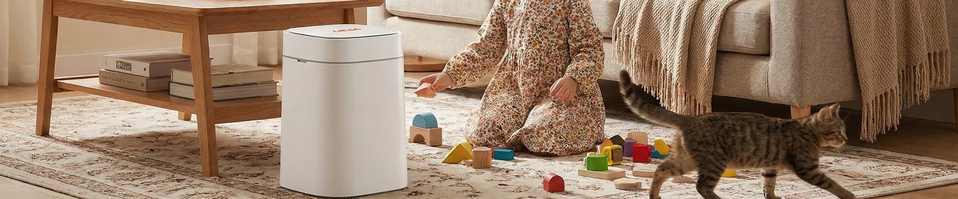 Intelligent Sensing søppelkasse